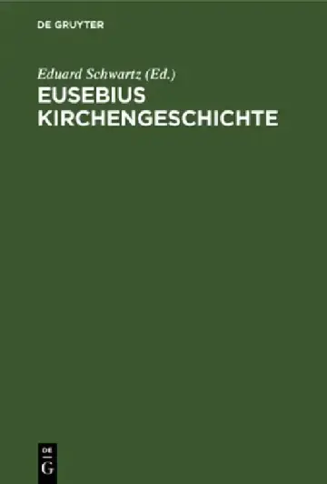 Cover of Eusebius Kirchengeschichte