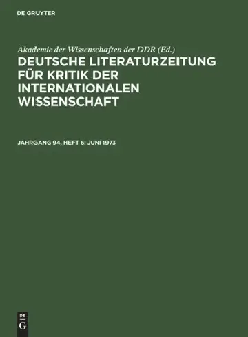Cover of Juni 1973