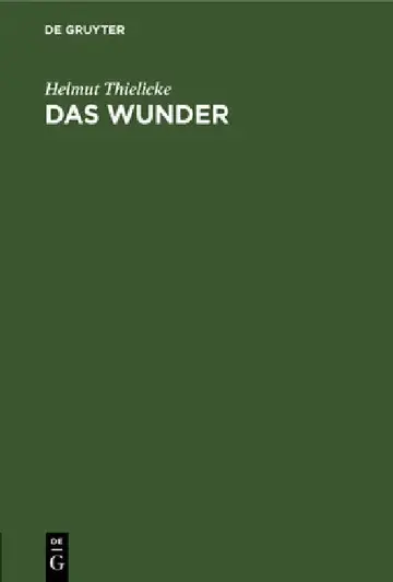 Cover of Das Wunder