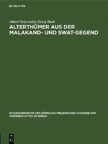 Cover of Alterthümer Aus Der Malakand- Und Swat-Gegend