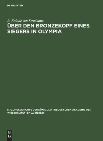 Cover of Über Den Bronzekopf Eines Siegers in Olympia