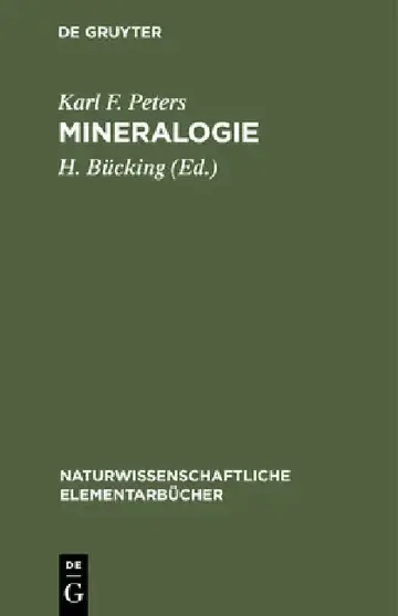 Cover of Mineralogie