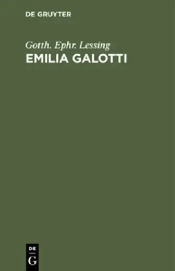 Cover of Emilia Galotti