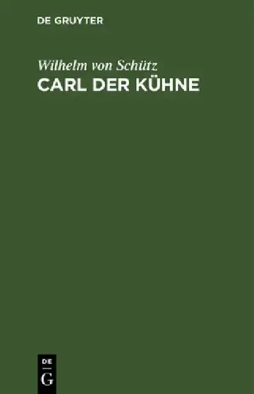 Cover of Carl Der Kühne