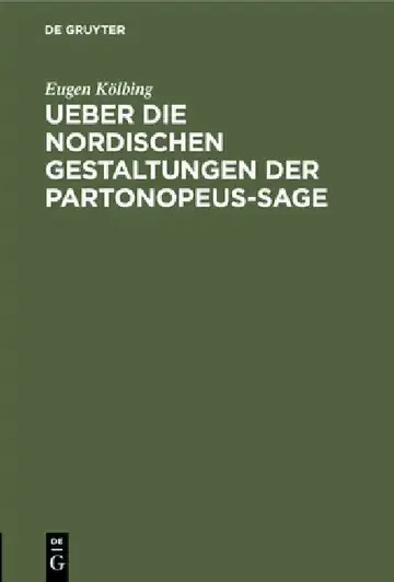Cover of Ueber Die Nordischen Gestaltungen Der Partonopeus-Sage