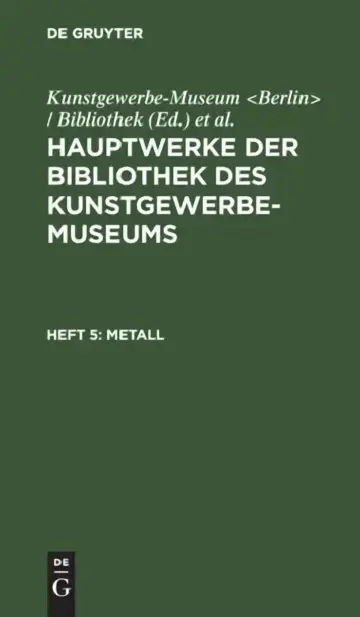 Cover of Metall