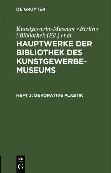Cover of Dekorative Plastik