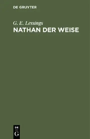 Cover of Nathan Der Weise