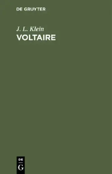 Cover of Voltaire