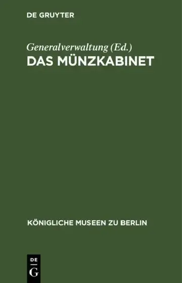 Cover of Das Münzkabinet