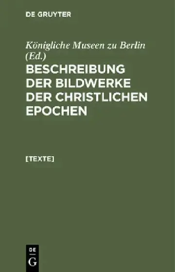 Cover of [Texte]