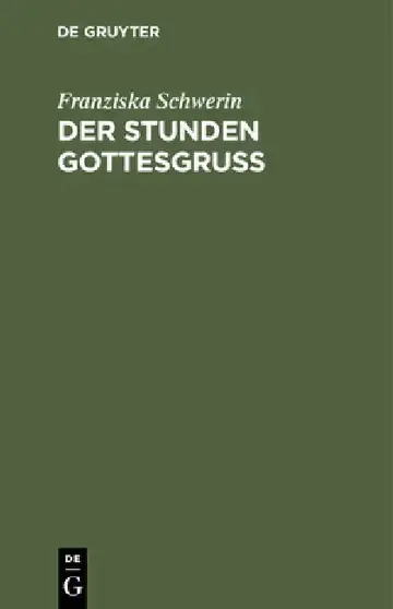 Cover of Der Stunden Gottesgruß