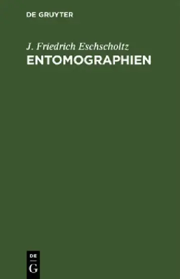 Cover of Entomographien
