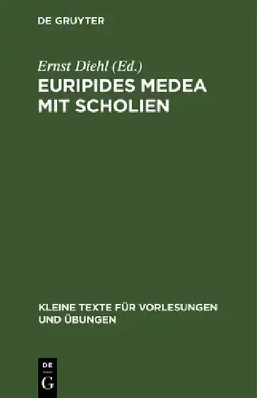 Cover of Euripides Medea Mit Scholien