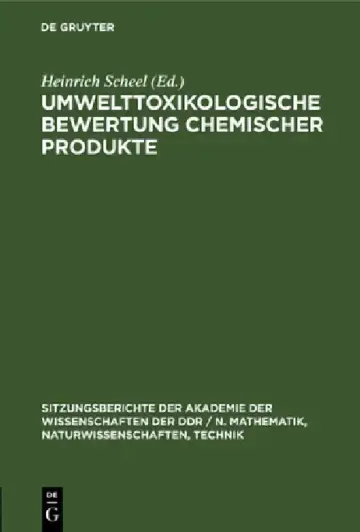 Cover of Umwelttoxikologische Bewertung Chemischer Produkte