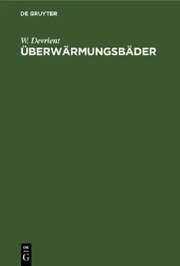 Cover of Überwärmungsbäder