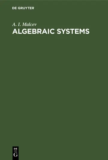 Cover of Algebraic Systems