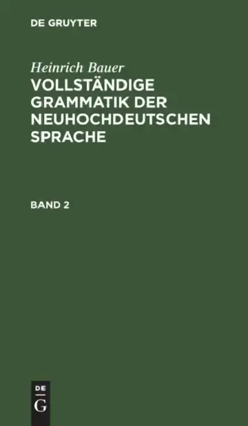 Cover of Heinrich Bauer