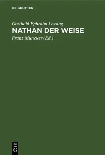 Cover of Nathan Der Weise