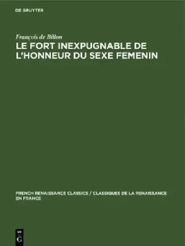 Cover of Le Fort inexpugnable de l'honneur du sexe Femenin
