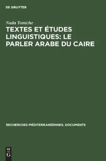 Cover of Textes et études linguistiques