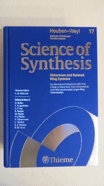 Cover of Science of Synthesis
