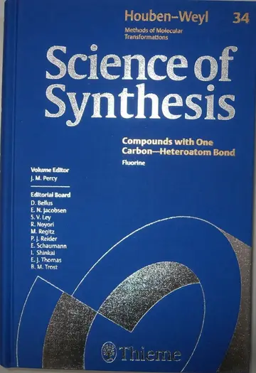 Cover of Science of Synthesis