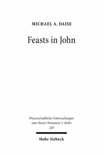 Cover of Feasts in John