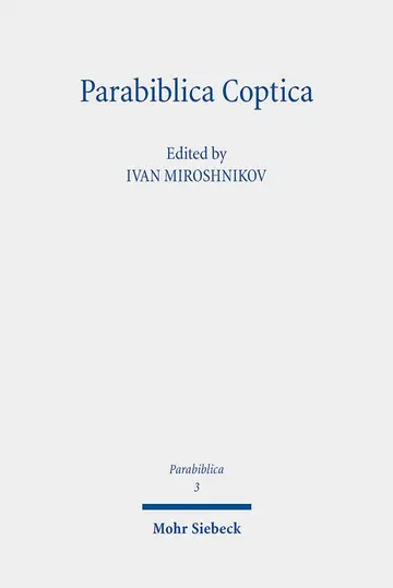 Cover of Parabiblica Coptica