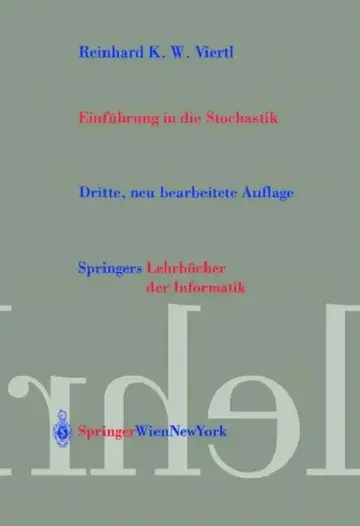 Cover of Einführung in Die Stochastik