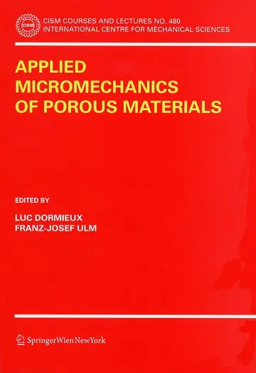Cover of Applied Micromechanics of Porous Materials