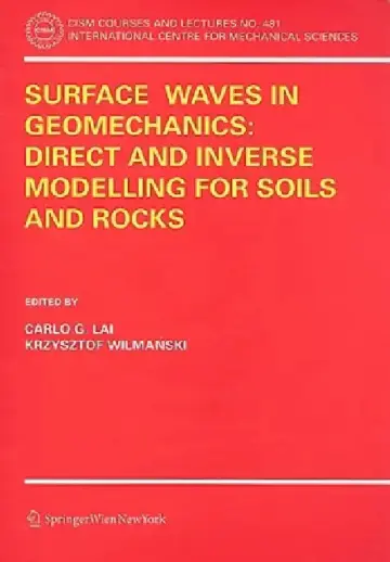 Cover of Surface Waves in Geomechanics