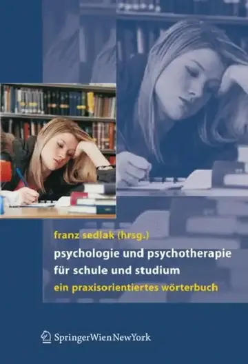 Cover of Psychologie Und Psychotherapie Für Schule Und Studium