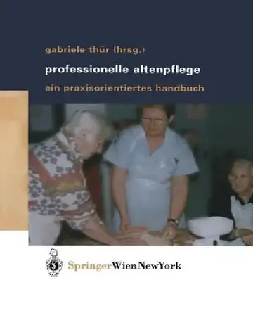 Cover of Professionelle Altenpflege