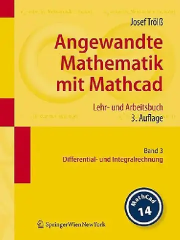 Cover of Angewandte Mathematik Mit Mathcad. Lehr- Und Arbeitsbuch