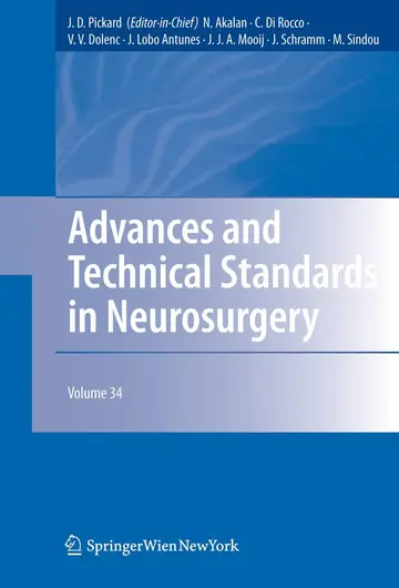 Cover of Advances and Technical Standards in Neurosurgery
