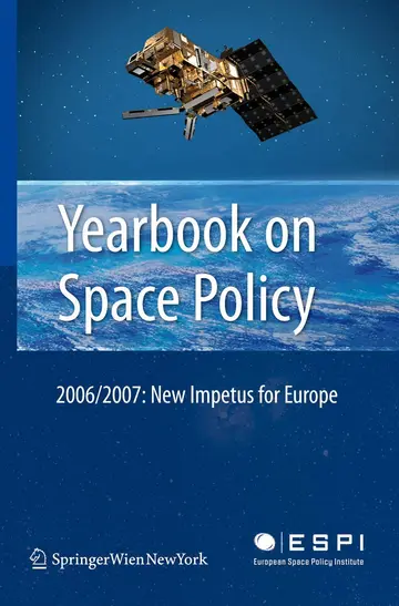 Cover of Yearbook on Space Policy 2006/2007 (Hb)