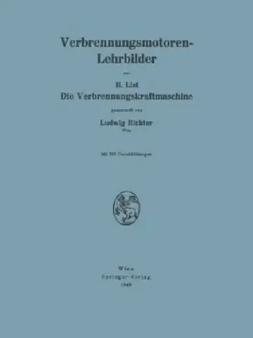 Cover of Verbrennungsmotoren-Lehrbilder
