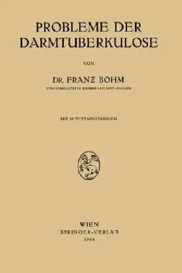 Cover of Probleme Der Darmtuberkulose