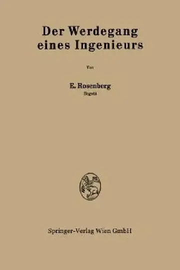 Cover of Der Werdegang Eines Ingenieurs