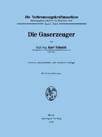 Cover of Die Gaserzeuger