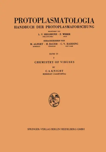 Cover of Chemistry of Viruses