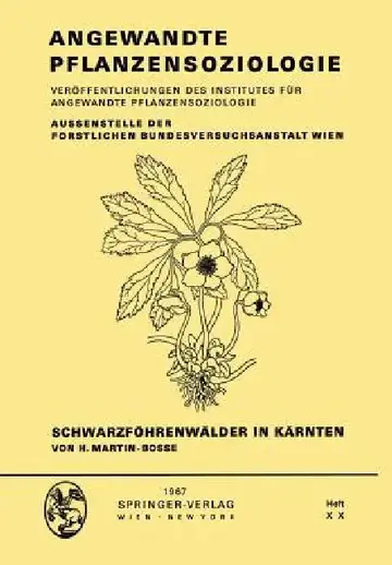 Cover of Schwarzföhrenwälder in Kärnten