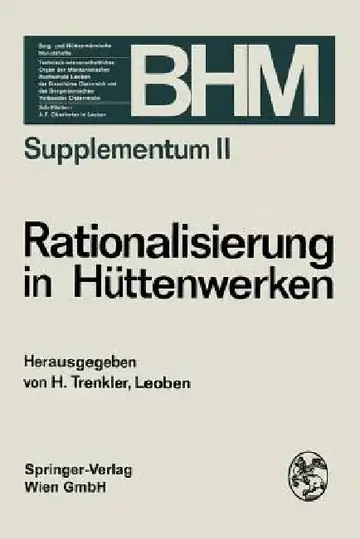Cover of Rationalisierung in Hüttenwerken