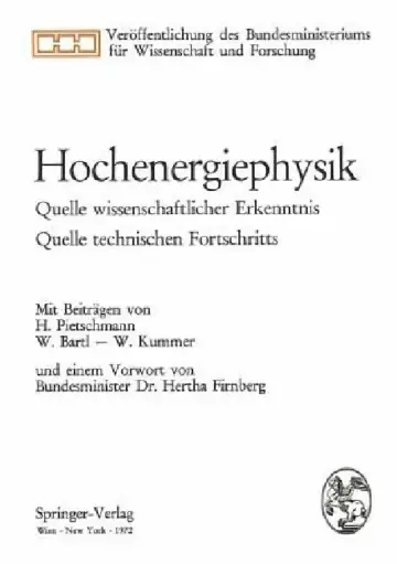 Cover of Hochenergiephysik