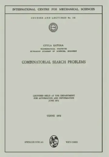 Cover of Combinatorial Search Problems