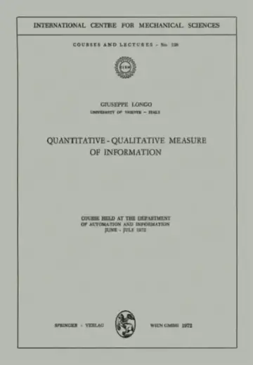 Cover of Quantitative-Qualitative Measure of Information