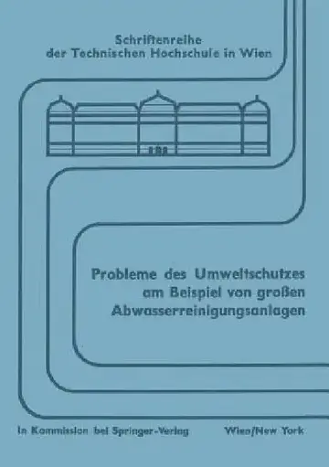 Cover of Probleme Des Umweltschutzes Am Beispiel Von Großen Abwasserreinigungsanlagen