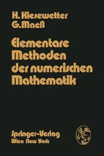 Cover of Elementare Methoden Der Numerischen Mathematik