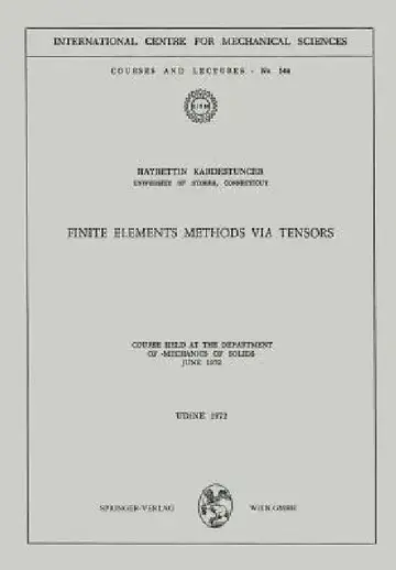 Cover of Finite Elements Methods Via Tensors